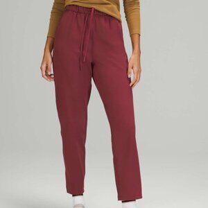 lululemon athletica Maroon Track Joggers
